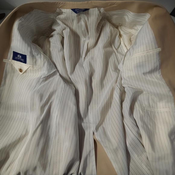 Stafford Sport Coat Suit Blazer Mens Size 42R - Picture 6 of 9